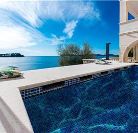 Luxury 5 Bedroom Villa with Heated Pool, Jacuzzi, Steam Room and Sea Views in Lozica near Dubrovnik, Sleeps 10